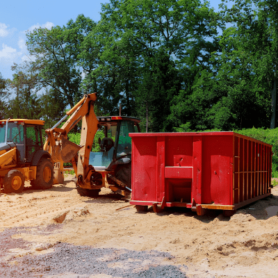 COMMERCIAL ROLL-OFF DUMPSTER